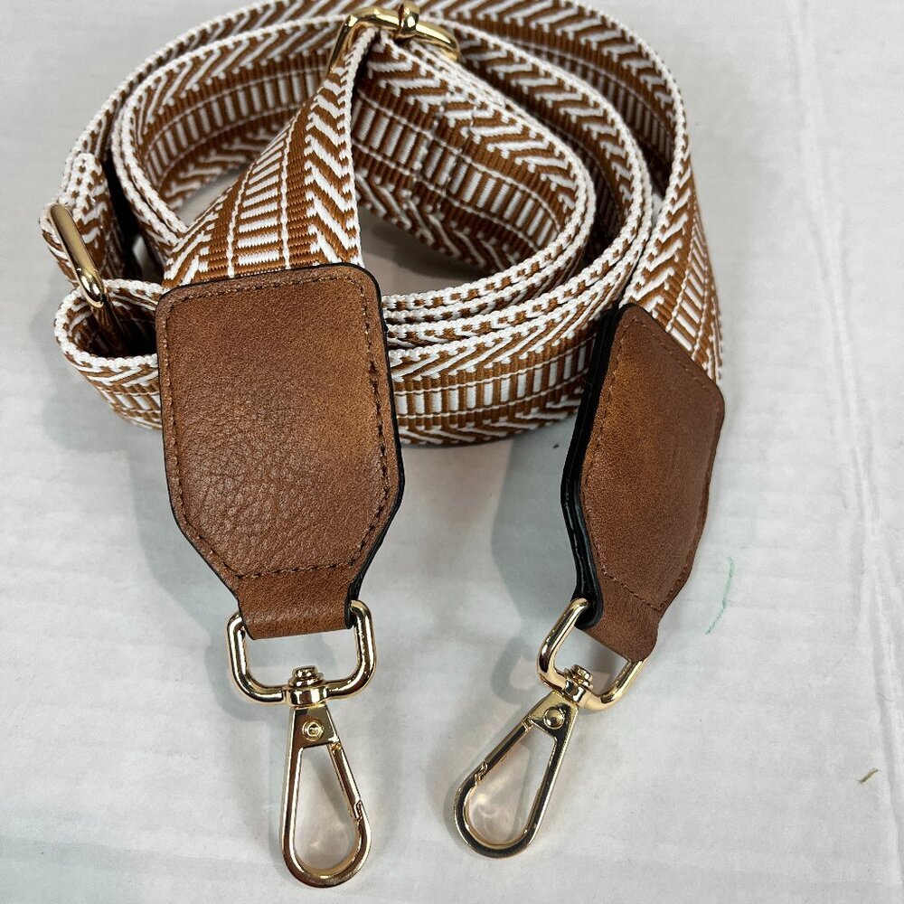 Women's 1.5" width x approx. 55" adj. interchangeable crossbody strap